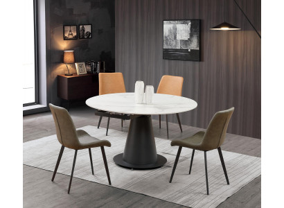 Dining room design furniture chair set table with 4 armchairs set new