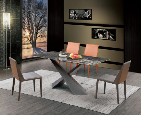 x legs column table dining room tables 180x90 luxury design furniture marble