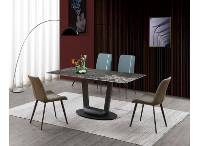 Luxury furniture design dining room set dining set chairs table group