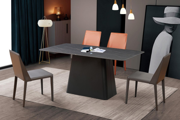 Modern dining table wood table wood design tables stainless steel table dining room 180x90