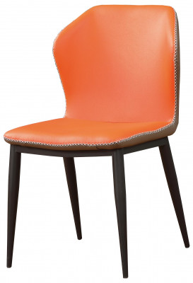 Chair set seat cushion suite modern dining room chairs backrest leather wood
