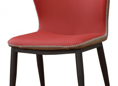 Chair 1x Luxury Design Upholstered Design Chairs Seat Back Office Dining Room Wood New.