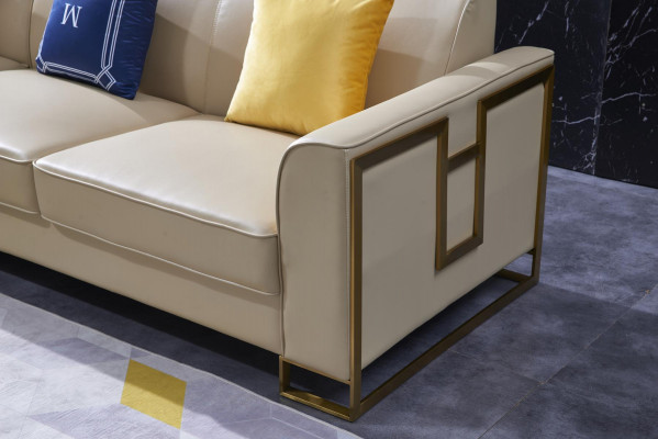Sofa corner sofa L shape armchair coffee table stool corner sofa upholstery 2-piece new