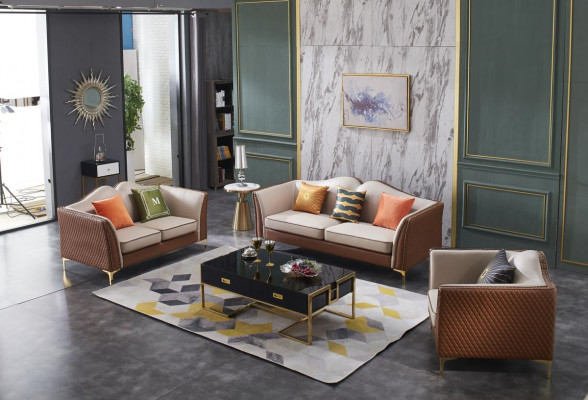 Sofa set 3+2+1 seater classic living landscape sofas decor couches new