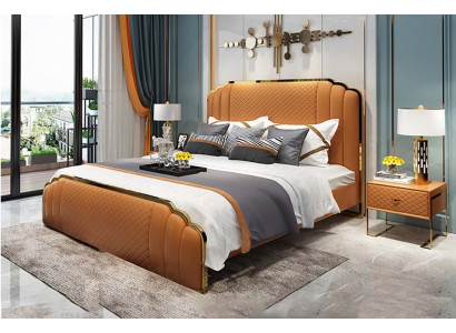 Bed cushion design luxury hotel double beds master bedroom 180x200cm