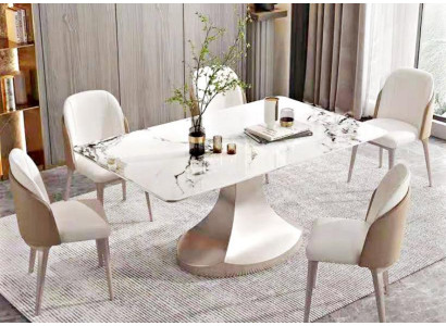 Dining room columns tables Italian furniture dining table restaurant table luxury new