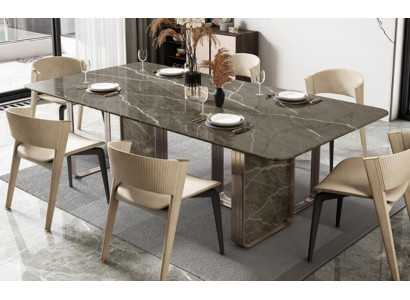 Designer upholstered luxury table tables 240x100 dining tables marble dining table dining room