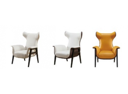 Wing chair upholstered chair TV armchair upholstered armchair fabric armchair