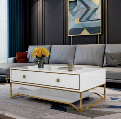 Coffee table side table living room table sofa table high gloss