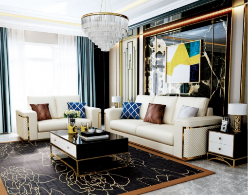 Design Sofa Italian Couch Upholstery Seat Suite 3+2+1 Leather Luxury