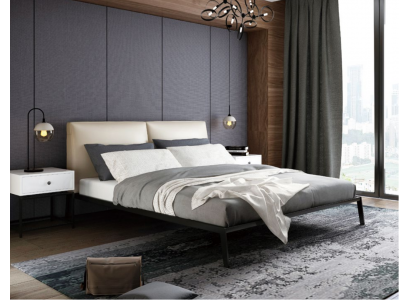 Luxury bedroom bed decor upholstery design luxury double hotel beds