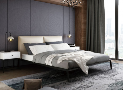 Luxury bedroom bed decor upholstery design luxury double hotel beds