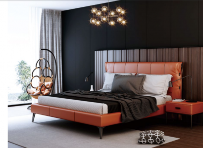 Double bed, bed, marriage bed, design, luxury, luxury, upholstered bed, designer bed, fabric
