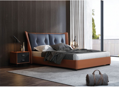 Italian designer furniture bed double bedroom 180x200cm new