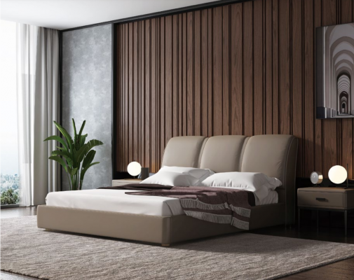 Designer Italian furniture bed double bedroom 180x200cm new