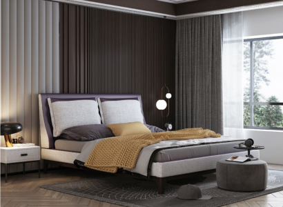 Designer Italian furniture bed double bedroom 180x200cm beds