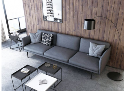 Design sofa 4 seater living room couch couches upholstered sofas new XXL