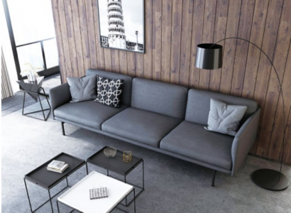 Design sofa 4 seater living room couch couches upholstered sofas new XXL