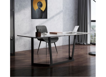 Italian style furniture desk stainless steel designer tables luxury table