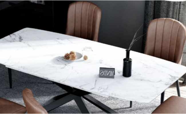 Italian designer furniture dining table office conference luxury table metal