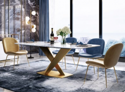 Dining table + 4x chairs chair dining room set modern dining group table tables
