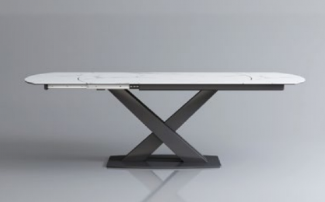 Modern wooden table dining table wood tables 120/180cm dining room extendable