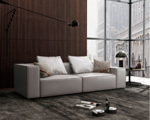 Design sofa 3-seater living room couch couches upholstered sofas new XXL