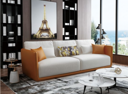 High-quality living room designer furniture 4-seater couch big XXL sofa