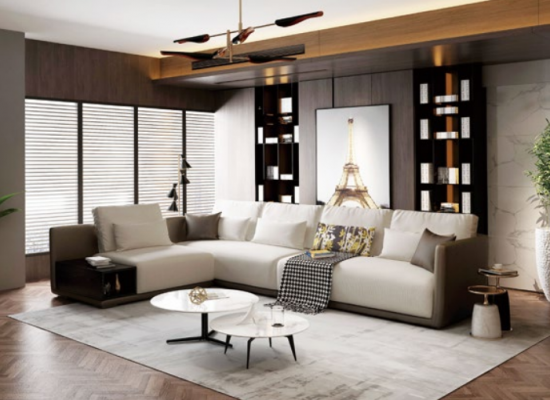 Designer leather sofa corner sofa upholstery corner couch seating corner decor L-shaped suite