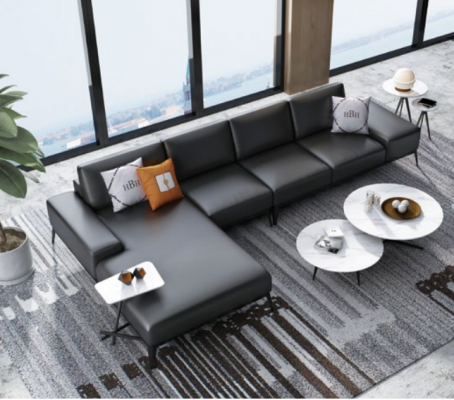 Corner sofa upholstery decor set living landscape L shape designer sofa couch