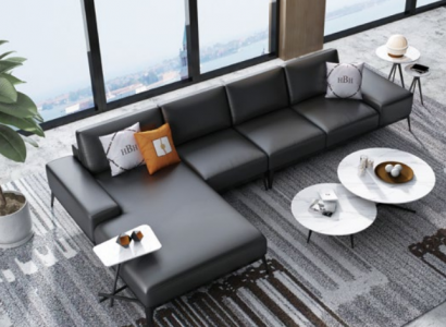 Corner sofa upholstery decor set living landscape L shape designer sofa couch