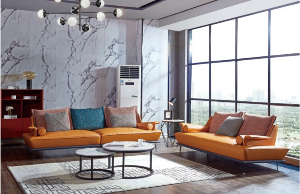 Sofa 4-seater Big XXL Couch Sofas Design Couches Living Room Four-seater