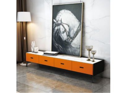 Italian style furniture wooden chest of drawers cabinet RTV chests TV sideboard