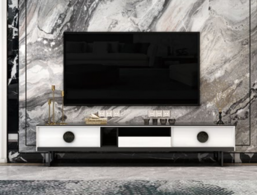 Sideboard RTV 200cm TV Cabinet Lowboard Sideboard Dresser Living Room Cabinet New