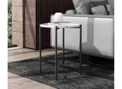 Side table, round table, coffee table, sofa table, living room round table.