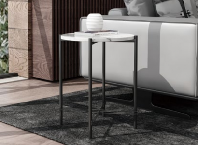 Side table, round table, coffee table, sofa table, living room round table.