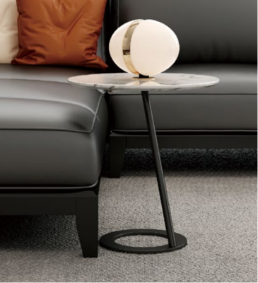Side table round table coffee table sofa living room round decor design