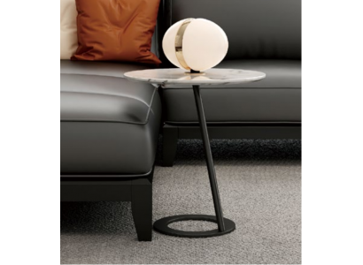 Side table round table coffee table sofa living room round decor design