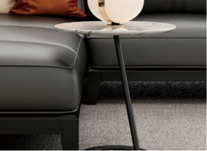 Side table round table coffee table sofa living room round decor design
