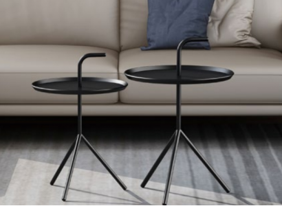 Set of 2 Coffee Table Decoration Coffee Table Side Table Designer Living Room Table