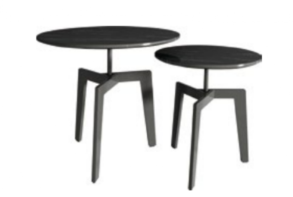 Set of 2 Deco Coffee Tables Side Tables Designer Living Room Tables