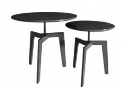 Set of 2 Deco Coffee Tables Side Tables Designer Living Room Tables
