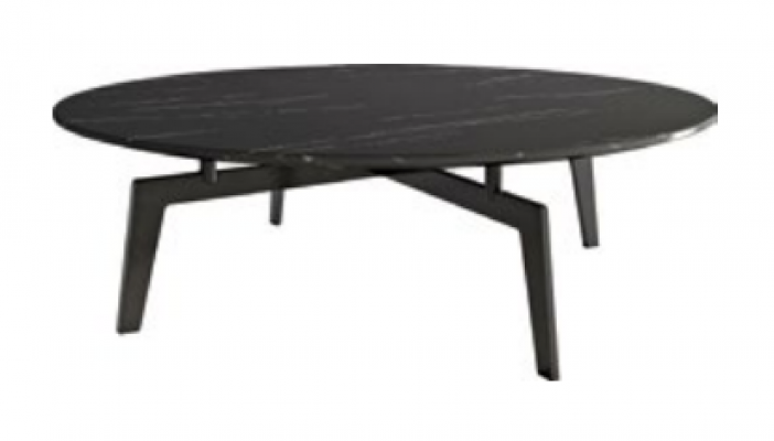Italian style round designer sofa coffee table side tables round table