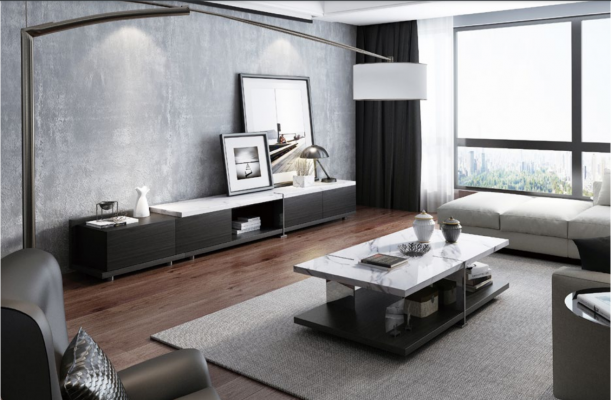 Marble coffee table side table design table living room table