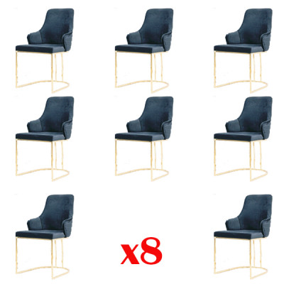 Group New Design Dining Room Complete Seating Group Chair Set 8 Suite