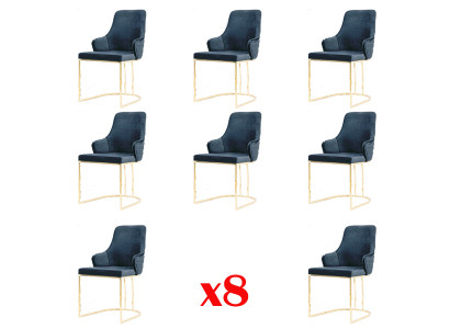 Group New Design Dining Room Complete Seating Group Chair Set 8 Suite