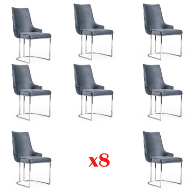 Dining room chairs dining set suite 8x chair set group Chesterfield
