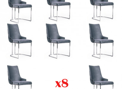 Dining room chairs dining set suite 8x chair set group Chesterfield