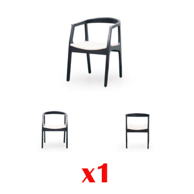 Dining room wood furniture chairs luxury design upholstered chair armrest seat office