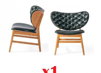 Dining chair upholstered chair without armrest luxury armchair living room